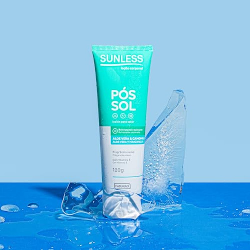 Loção Pós-Sol Aloe Vera e Camomila Sunless 2