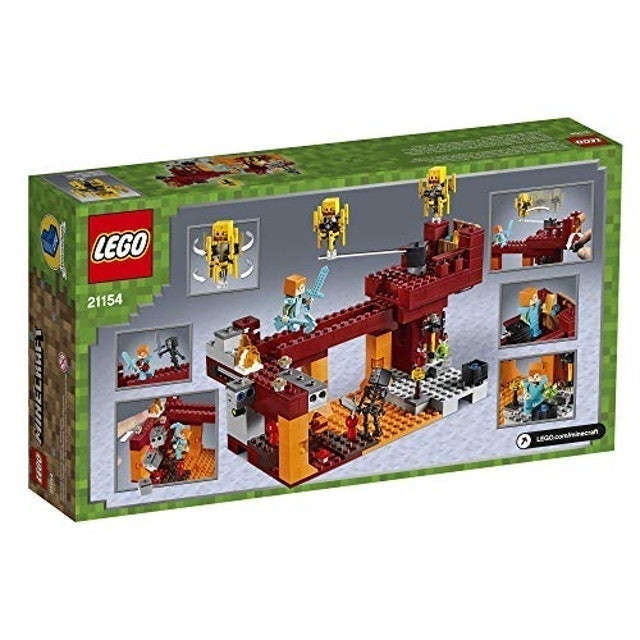 Lego Minecraft - a Ponte Flamejante 4