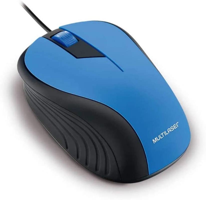 Mouse Com Fio Wave Conexão USB  2
