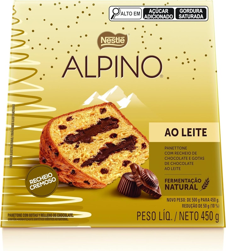Panettone Nestlé Alpino 2