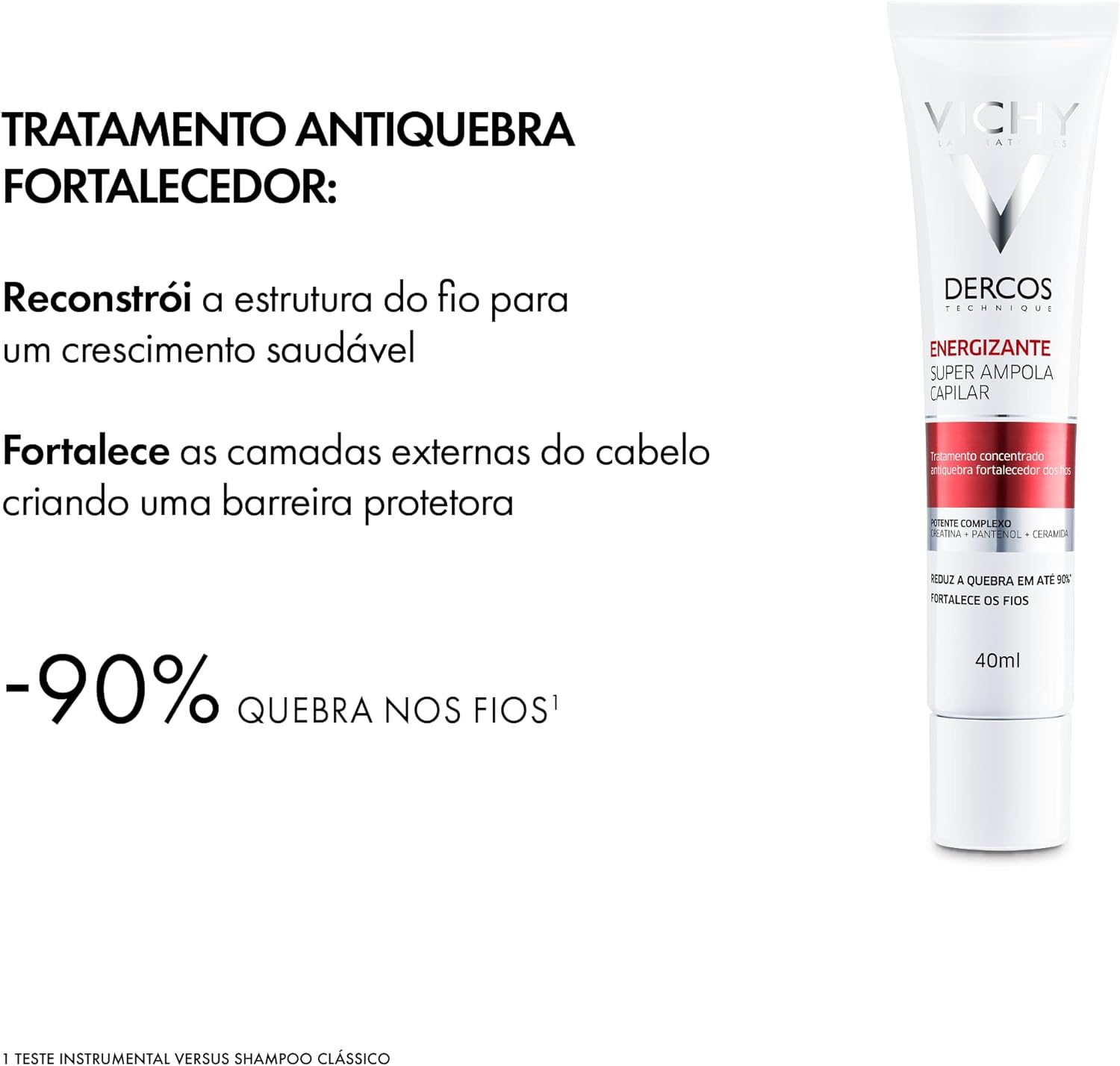 Dercos Ampola Capilar Antiquebra com Pantenol 2