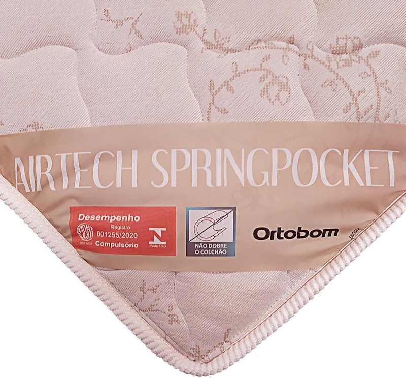 Cama Box com Colchão de Molas Ensacadas Ortobom AirTech Queen 4