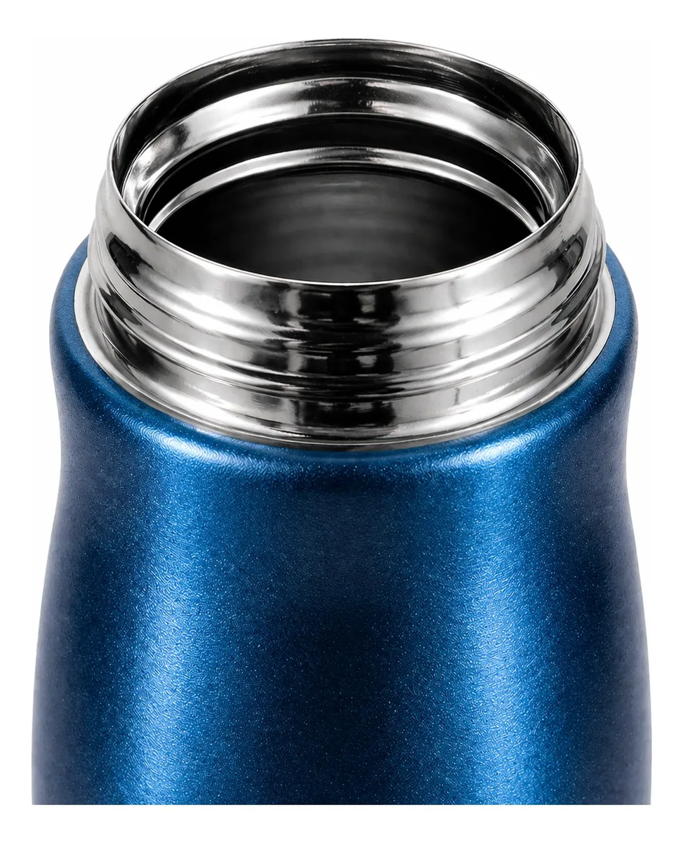 Garrafa Térmica Inox 350 ml com Alça de Corda 2