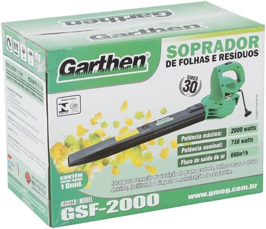 Soprador de Folhas Elétrico 5