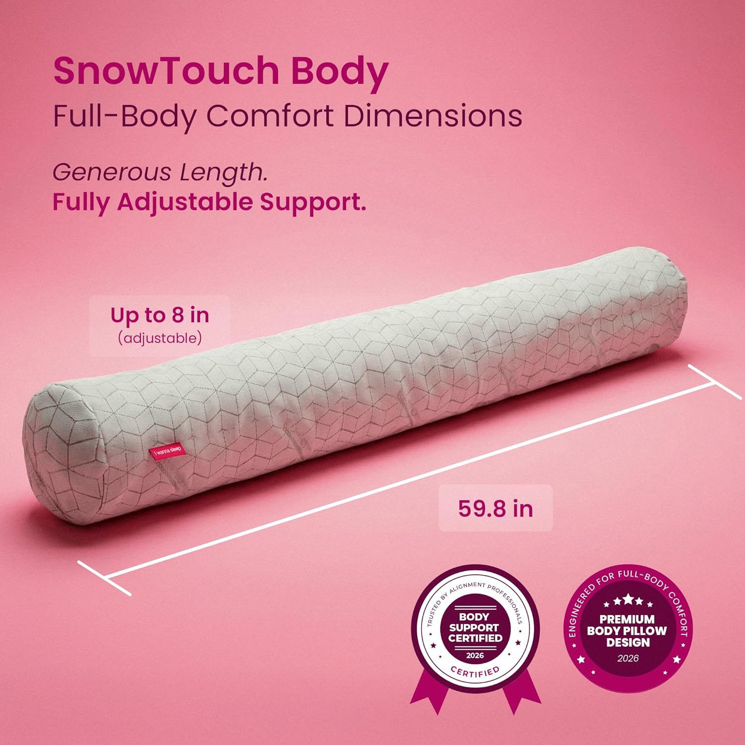 Travesseiro de Corpo IWS Snow® Body 2