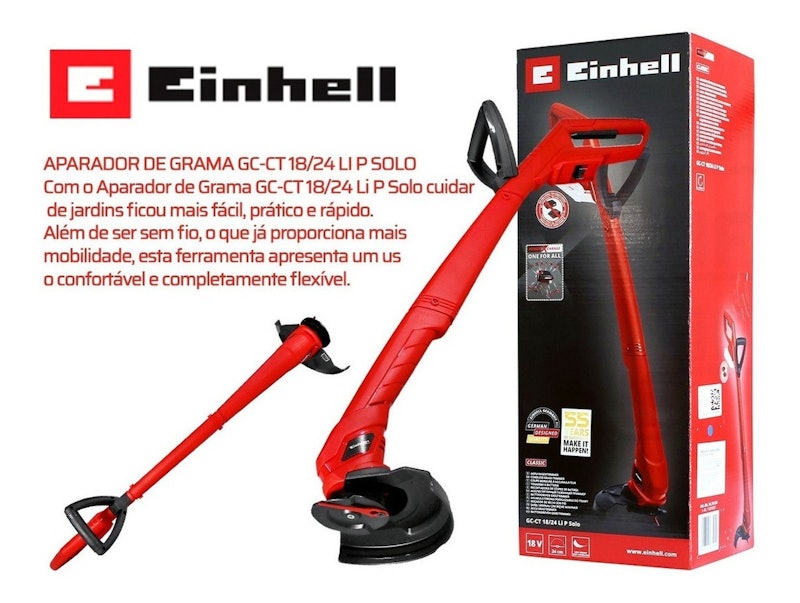 Aparador de Grama GC-CT 18/24 Li P Solo Einhell 4