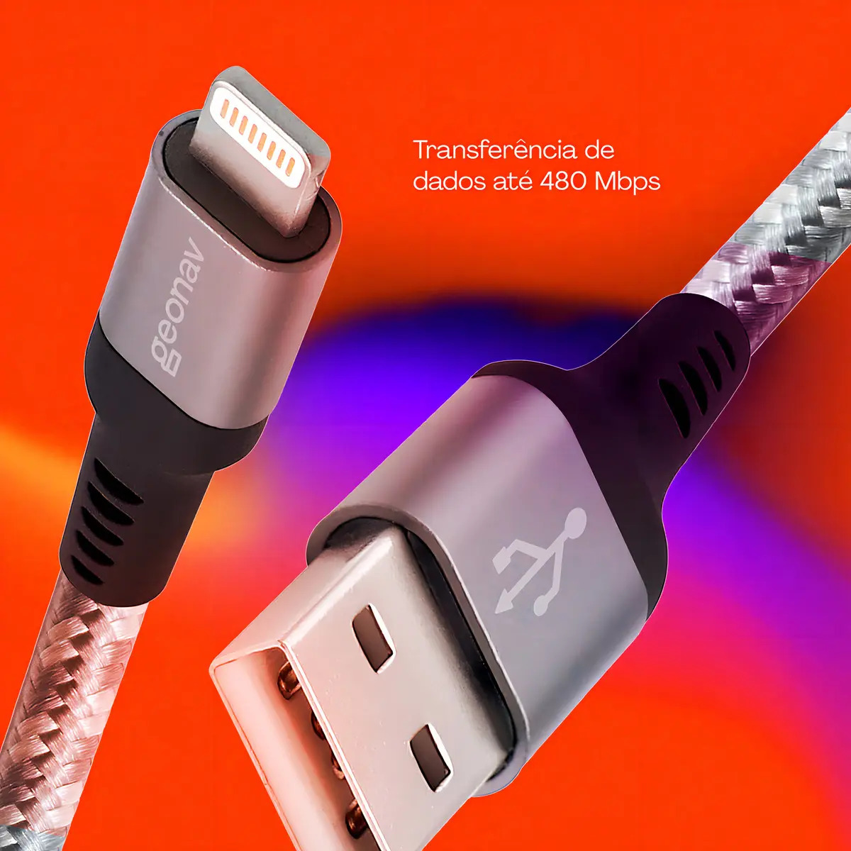 Cabo Lightning Ultra Resistente Titanium Geonav 5