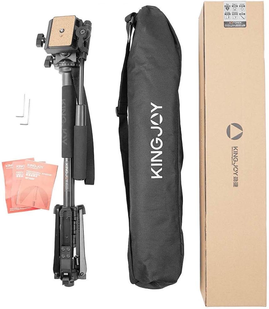 Monopé Profissional Kingjoy Semi-Hidráulico 5
