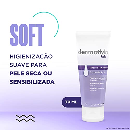 Dermotivin Soft Sabonete Líquido Facial 2
