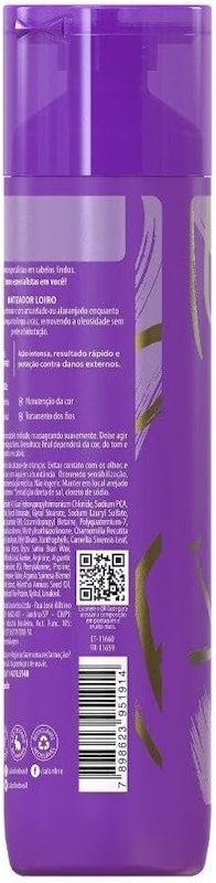 Shampoo Meu Liso Matizador Loiro 4