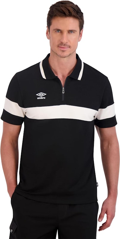 Camisa Polo Masculina com Zíper 1/4 Umbro 1