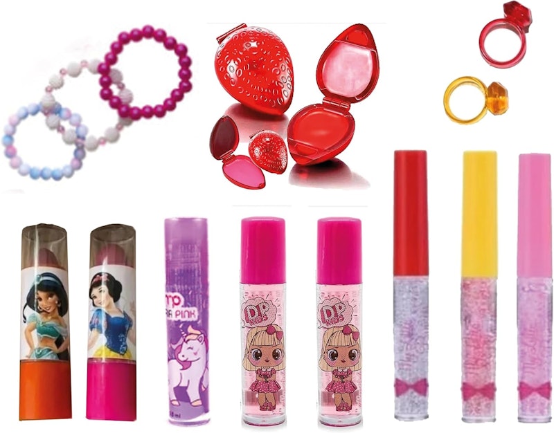 Maquiagem Infantil Kit com Maleta Unicórnio 4
