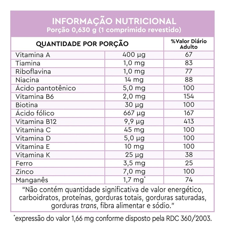 50+ Mulher com 60 Comprimidos Revestidos 2