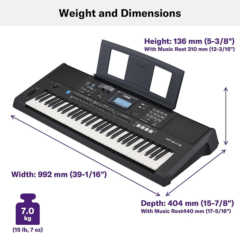 Yamaha PSR-E473 2