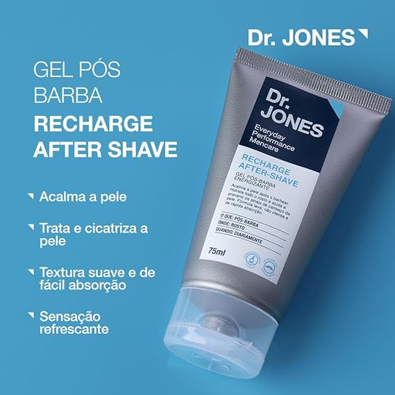 Gel Pós-Barba Recharge After-Shave 75 ml 5