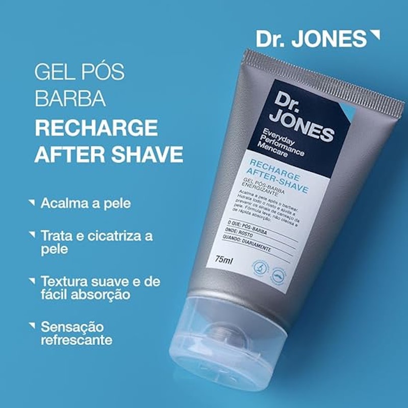 Gel Pós-Barba Recharge After-Shave 75 ml 5