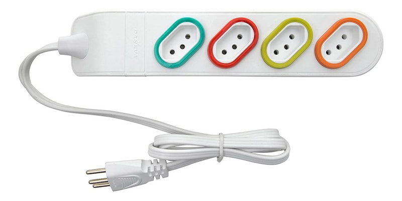 Extensão Multitomada PP 3 x 0,75 2 P+T 10 A 2