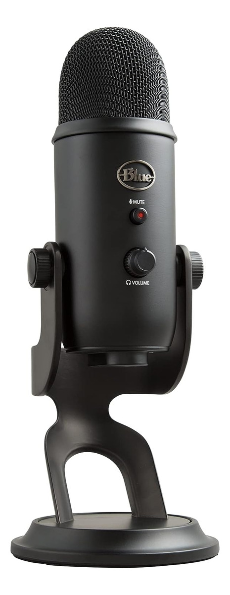 Microfone Condensador USB Blue Yeti 1