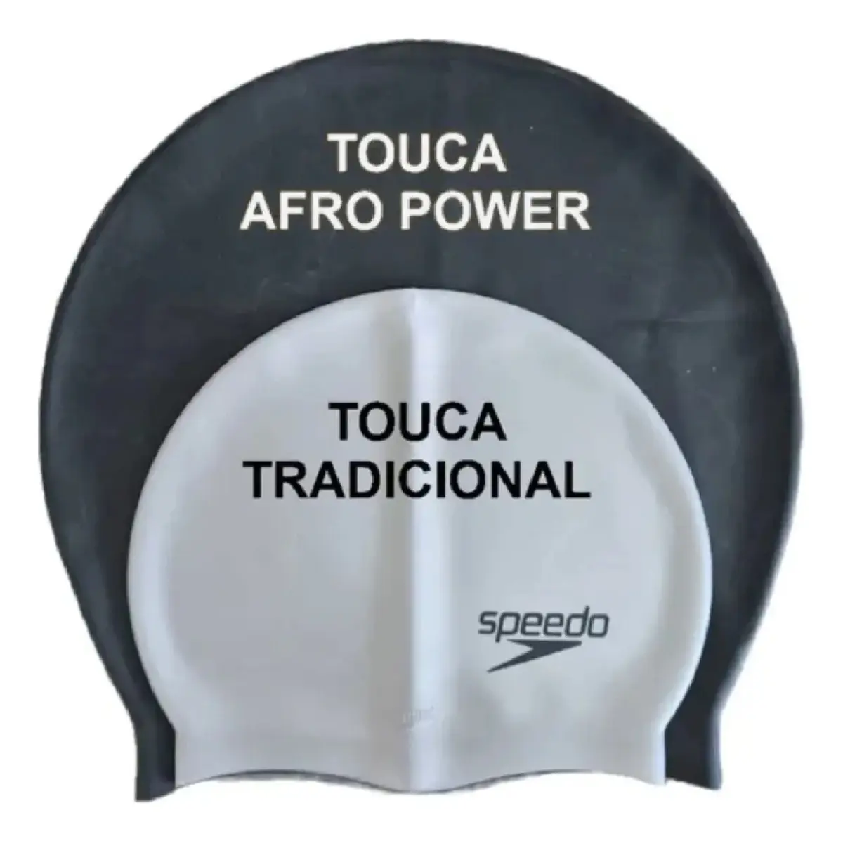 Touca Natação Speedo Power Afro 3
