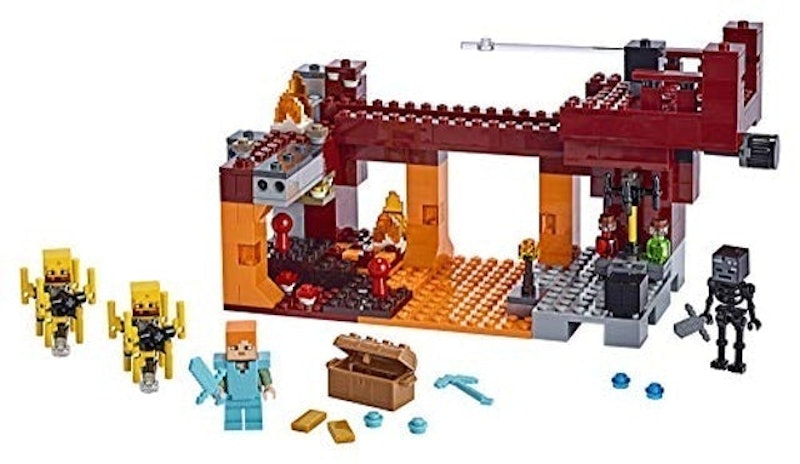 Lego Minecraft - a Ponte Flamejante 2