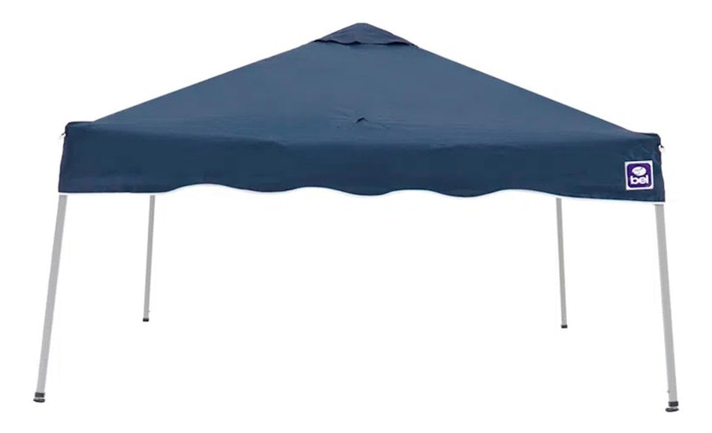 Tenda Gazebo Dobrável 2,4 x 2,4 m Poliéster Azul Bel 2