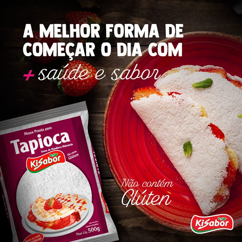 Tapioca Hidratada Kisabor 3
