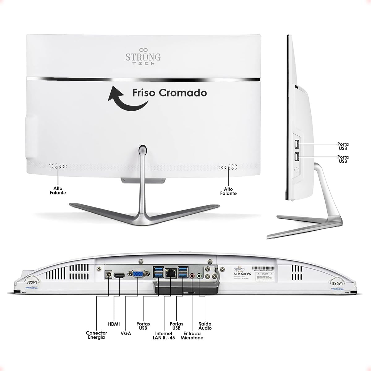 Computador All In One Intel Core I7 Strong Tech 5