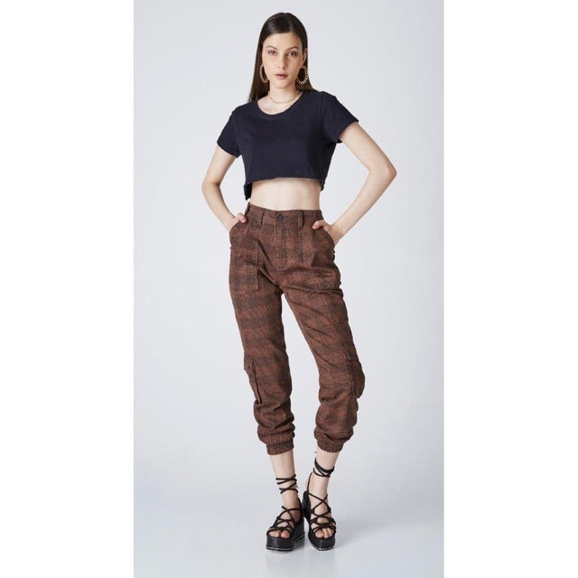 Calça Jogger Xadrez 1