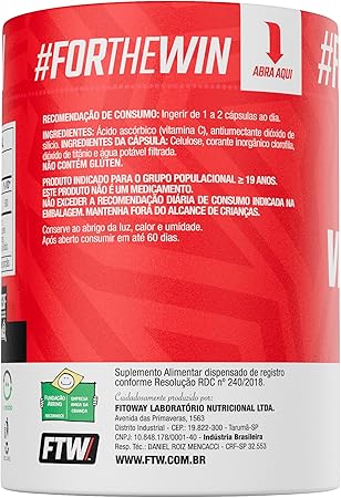Vitamina C 500 mg FTW 2