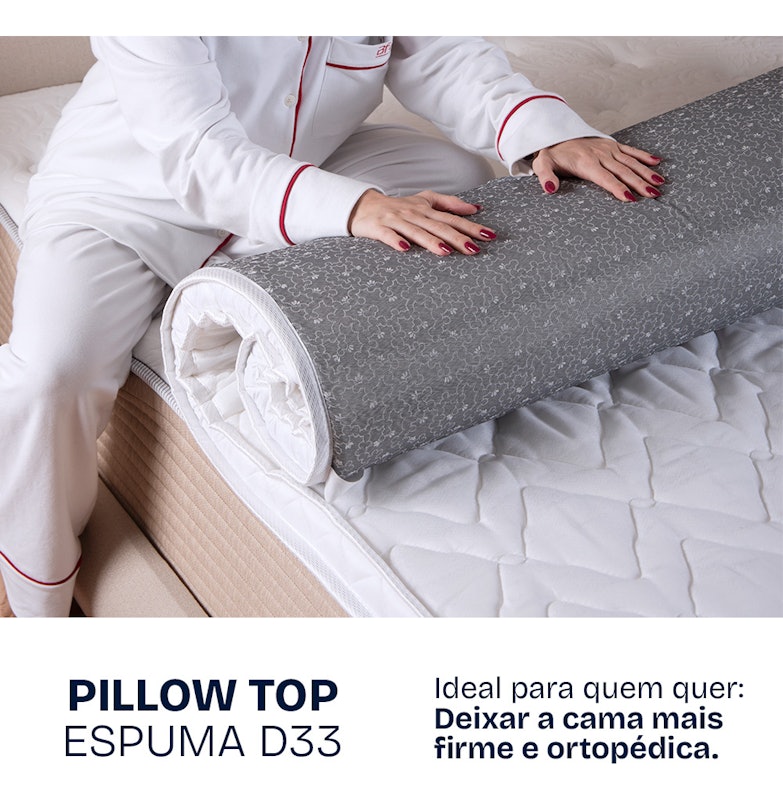 Pillow Top King D33 Hipoalergênico BF Colchões 2