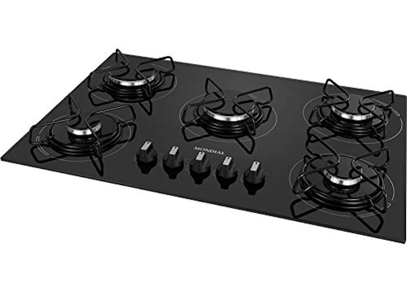 Cooktop a Gás 5 Bocas Mondial 2
