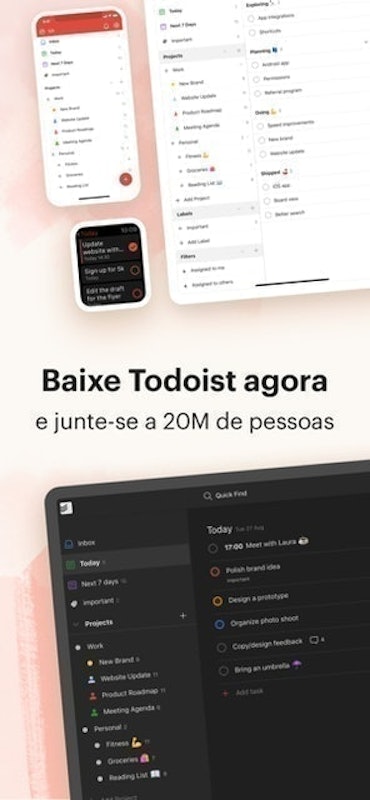 Todoist - To Do List e Tarefas 3
