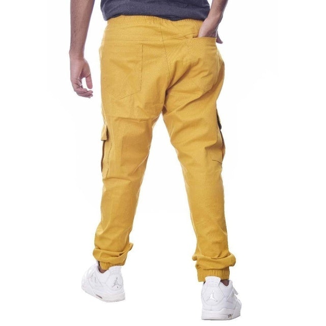 Calça Cargo Masculina The Rocks Amarela 2