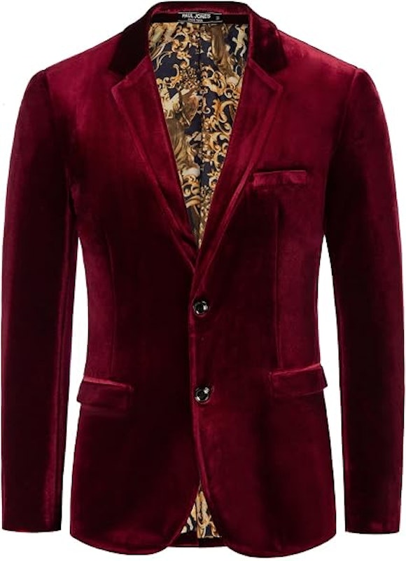 Blazer de Veludo Masculino para Festa 1