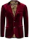 PAUL JONES Blazer de Veludo Masculino para Festa 1