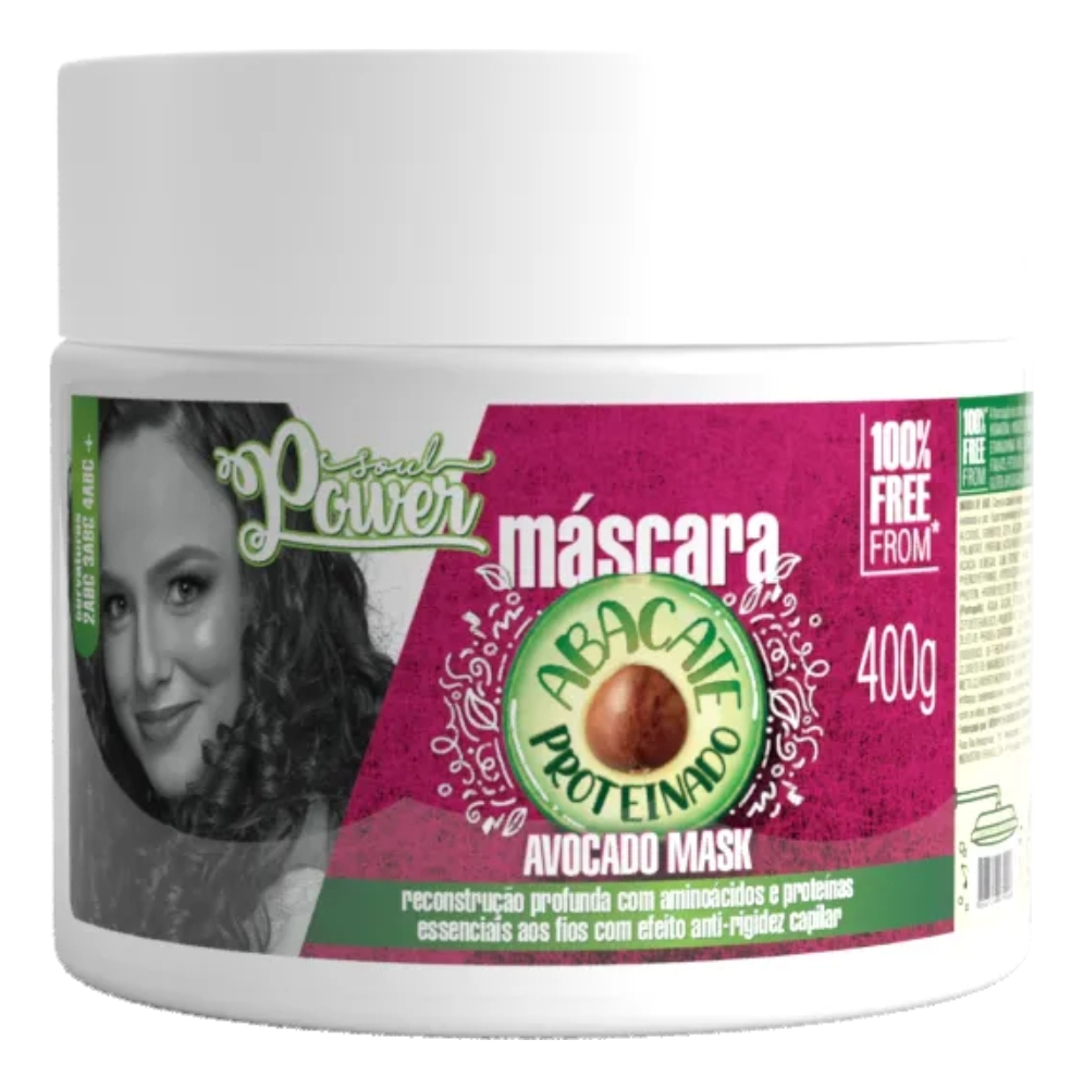 Máscara Abacate Proteinado Reconstrução 1