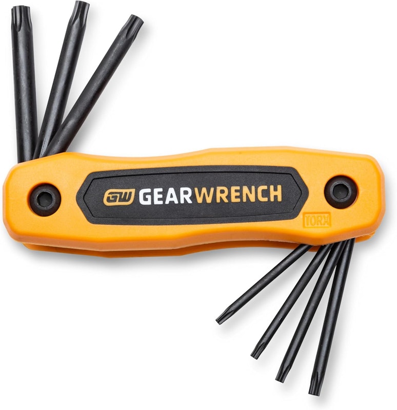 Conjunto de 8 Chaves Hexagonais Dobráveis Torx 1