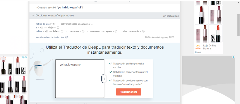 Dicionário Linguee 3