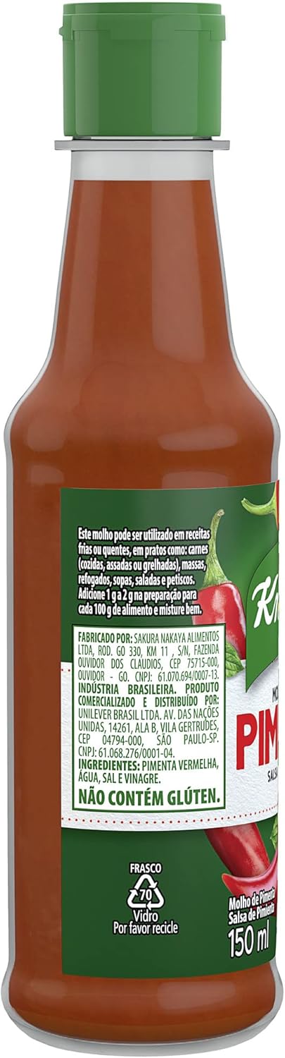 Molho de Pimenta Knorr 4