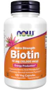 Biotin 10 mg Extra Strength Now Foods