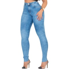 Calça Jeans Feminina Super Lycra Skinny
