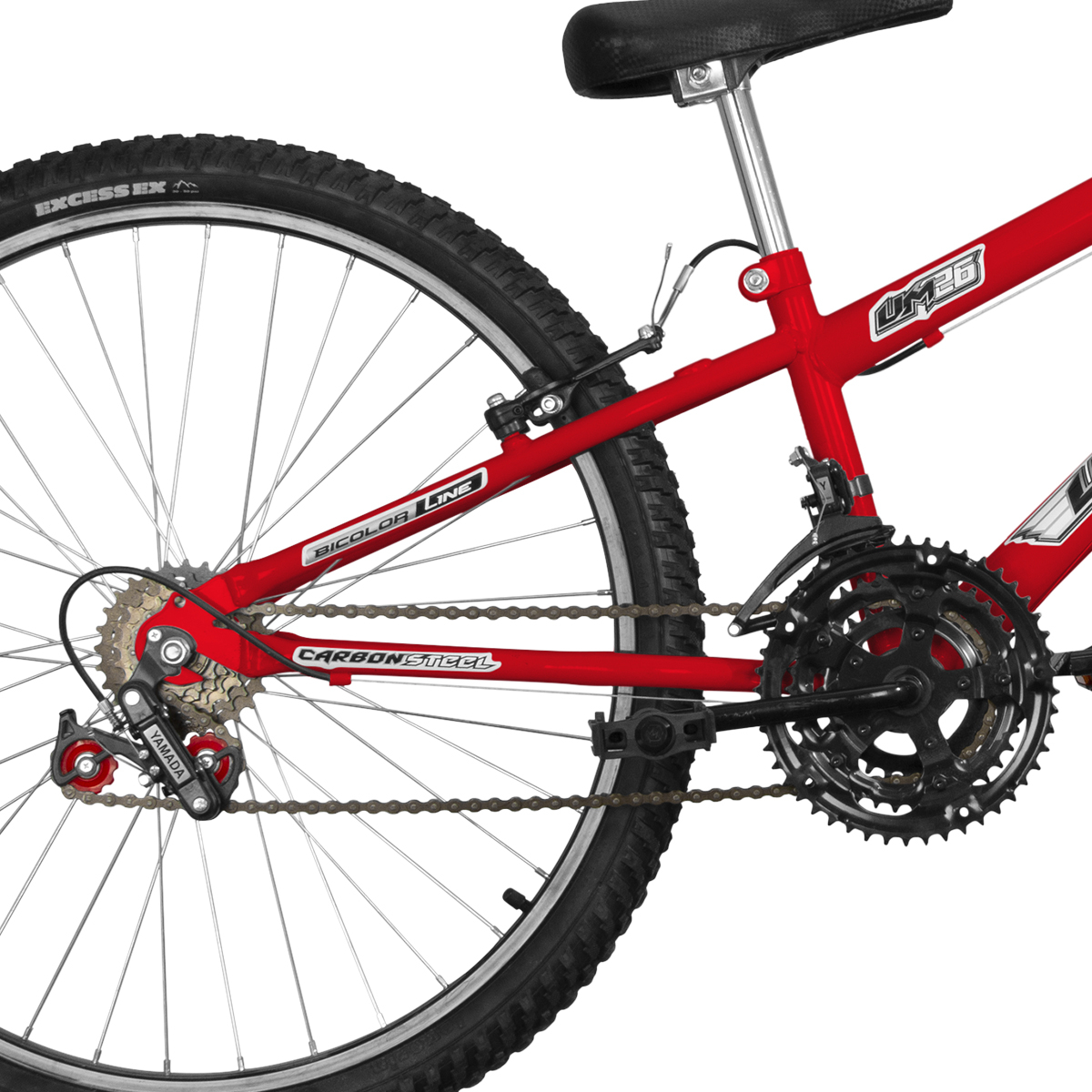 Bicicleta de Passeio Ultra Bikes Esporte Bicolor Rebaixada Aro 26 2
