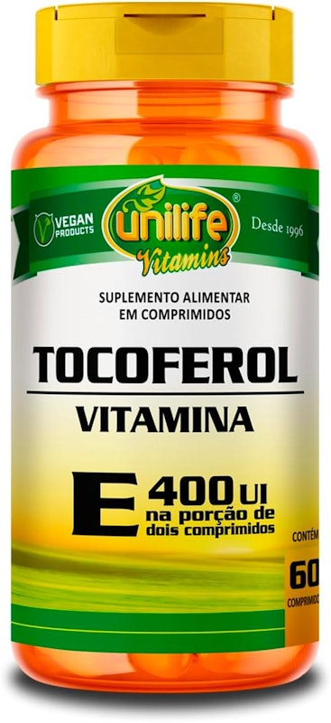 Vitamina E Tocoferol em Comprimidos 1000 mg 1