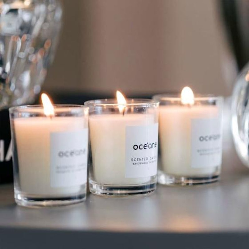 Kit com 3 Velas Scented Candle Set 2
