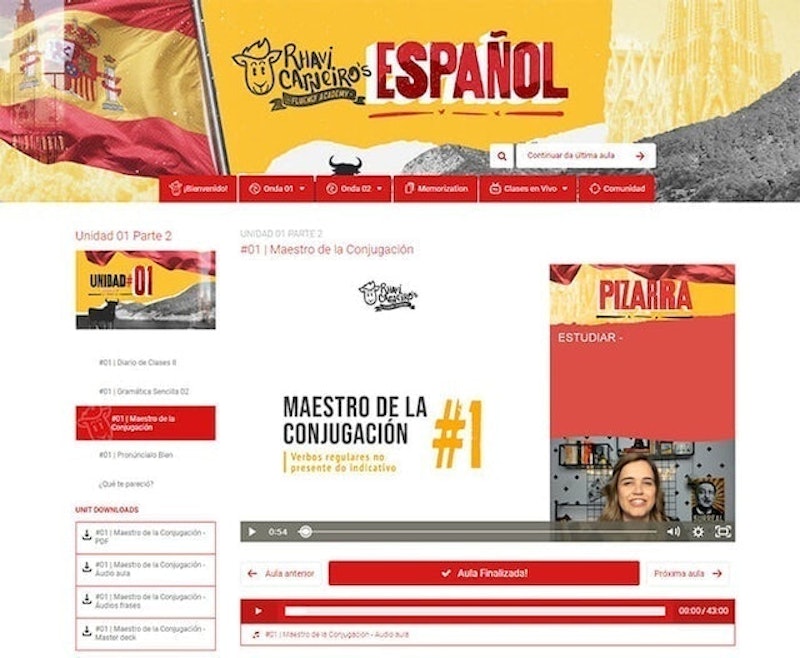 Curso de Espanhol Fluency Academy 2