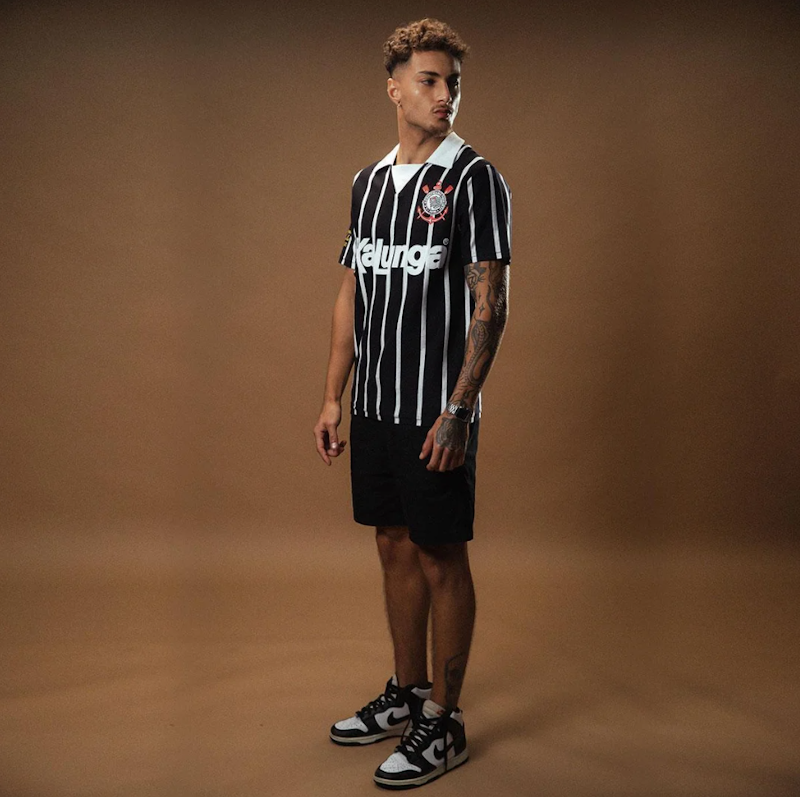 Camisa Polo Retrô Corinthians 1990 Masculina 4