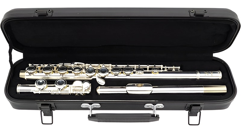Flauta Transversal FL 210ES Prateada com Case 5