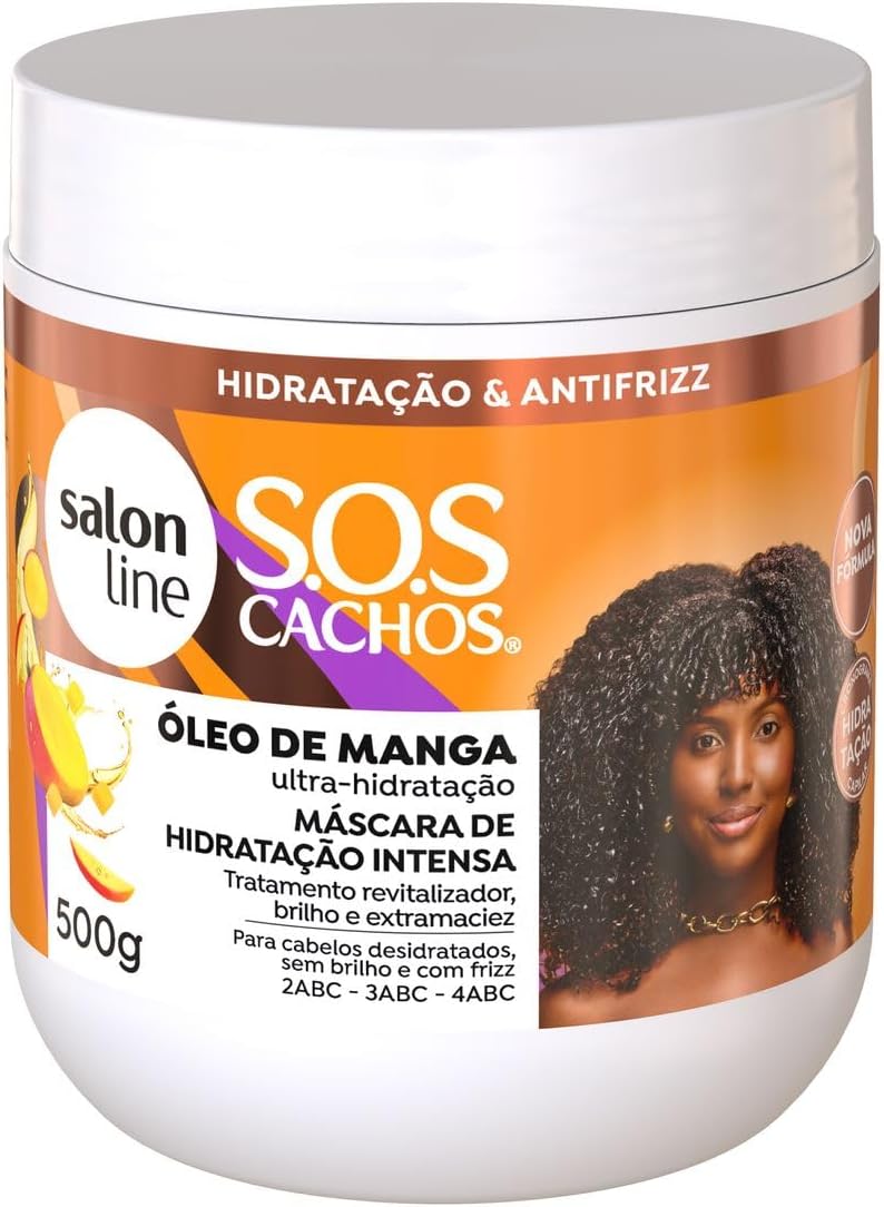 Máscara de Hidratação Intensa SOS Cachos Óleo de Manga 1