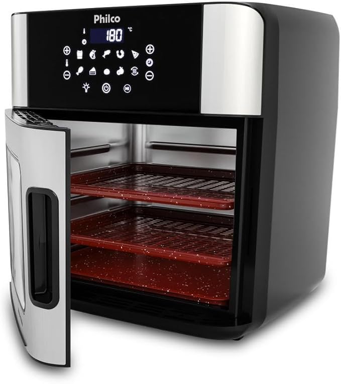 Air Fryer Philco 16 L 4 em 1 Painel Digital 2