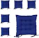 ACÁCIA DECORAÇÕES Kit 6 Almofadas Assento Cadeira Futton 1